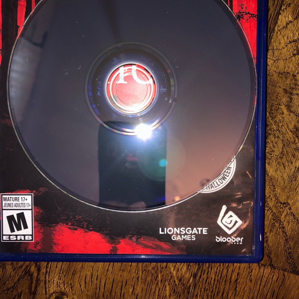 PS4 Blair witch Game Disc